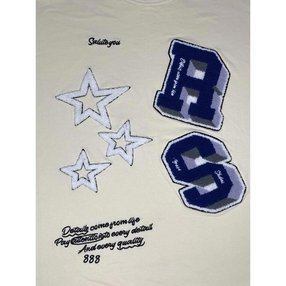 Aelfric Eden Graphic RS Stars XL 100% Cotton T Shirt P82 - Picture 3 of 10